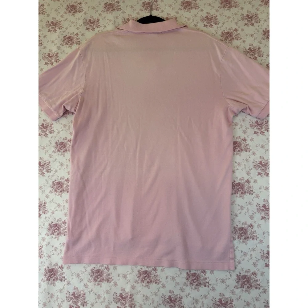 Polo Ralph Lauren Pink Short Sleeve Polo Shirt Men's Size Medium